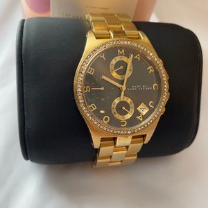 Marc by marc jacobs gold watch